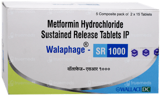 Walaphage Sr 1000 Tablet 15